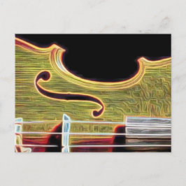 ヴァイオリン、ヴィオラ、チェロ？ ポストカード