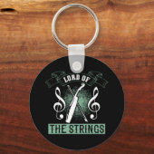 ヴァイオリン – 弦の主 キーホルダー (正面)