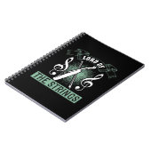 ヴァイオリン – 弦の主 ノートブック (左側)