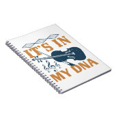 ヴァイオリン – DNAに含まれている ノートブック (右側)