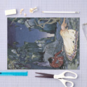 ヴァイオレットがヴァージニア・スターレットに喜んで同意 薄葉紙 (クラフト)