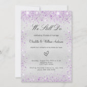 ヴァイオレットの結婚誓いの再生の贅沢 招待状 (正面)