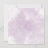 ヴァイオレットの美しい花束 ノートカード (裏面)