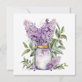 ヴァイオレットの美しい花束 ノートカード