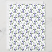 ヴァイオレットスクラップブック紙 (裏面)