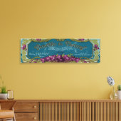 ヴァイオレットデカンヌソープラベルパリ，フランス キャンバスプリント (インサイチュ (リビング))