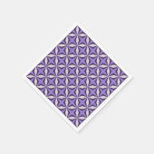 ヴァイオレット十字架 スタンダードカクテルナプキン (角)