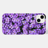 ヴァイオレット春の花スビオレット iPhoneケース (裏面横)