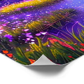 ヴァイオレット湿地の魅力 ポスター (角)