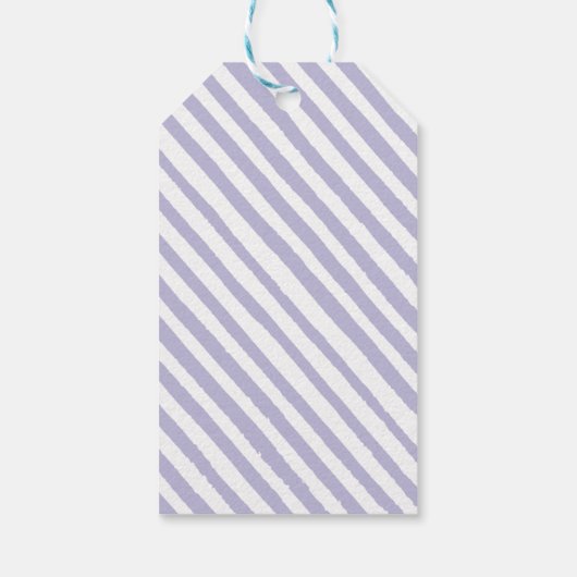 ヴァイオレット結婚フローラ感謝していのお好みのギフトラベル ギフトタグ (裏面)