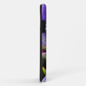 ヴァイオレット薄紫と紫の植物芸術のアイリス Case-Mate iPhoneケース (裏面/右)