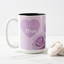 ヴァイオレット・ノヴァリスバラfor Mom ツートーンマグカップ