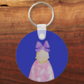 ヴァイオレット・ボウとグラス キーホルダー (正面)