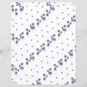ヴァイオレット&ボウスクレーブック紙 (正面/裏面)