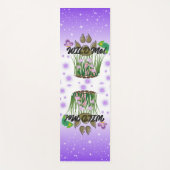 ヴァイオレット・ワイルドミー ヨガマット (正面)