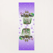 ヴァイオレット・ワイルドミー ヨガマット (裏面)