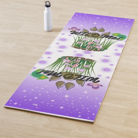 ヴァイオレット・ワイルドミー ヨガマット (インサイチュ)