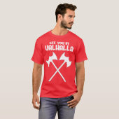 ヴァイキングの引用フレンド Tシャツ (正面フル)