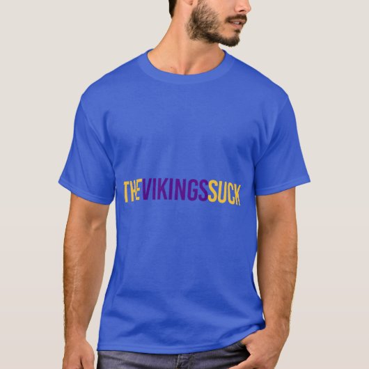 ヴァイキングはダメ Tシャツ (正面)