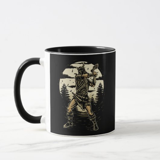 ヴァイキング戦士 マグカップ (左)