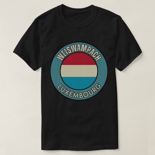 ヴァイスヴァンパッハ, ルクセンブルク Tシャツ (デザイン正面)