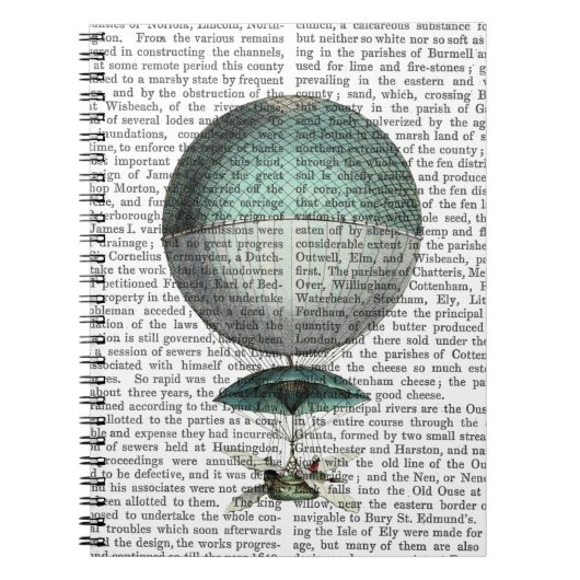 ヴァイソー気孔ホットエアバルーン ノートブック (正面)