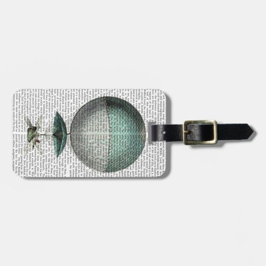 ヴァイソー気孔ホットエアバルーン ラゲッジタグ (正面横)