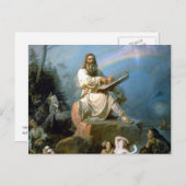 ヴァイナモイネン・カンテレ・カレヴァ神話 ポストカード (正面/裏面)