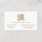 ヴァイニラフローラベーカリーミキサー料理成分 名刺 (裏面)