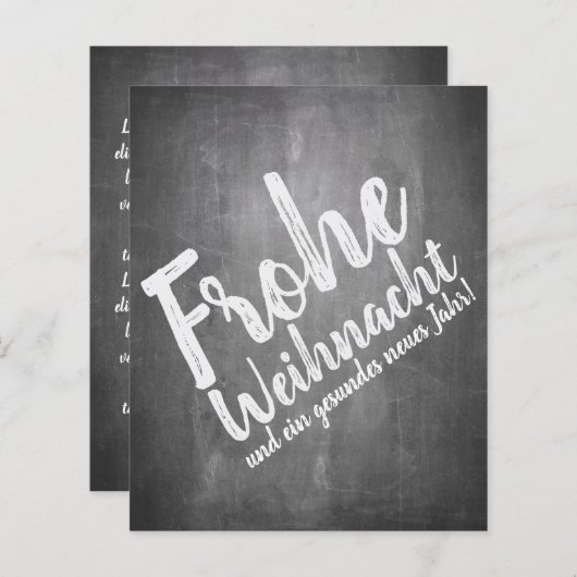 ヴァイハナクトスグルセオウフデルクレディェフェル (正面/裏面)