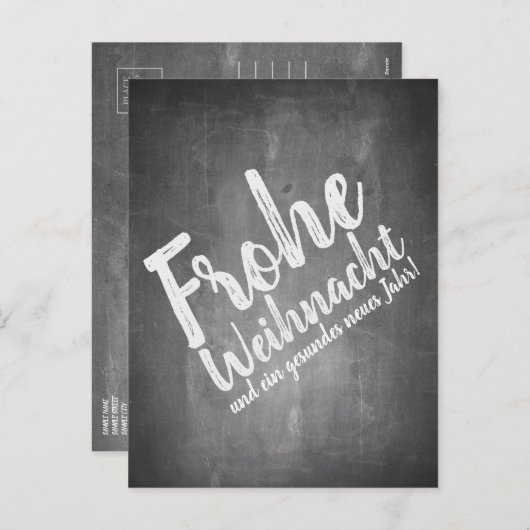 ヴァイハナクトスグルセオウフデルクレディェフェル シーズンポストカード (正面/裏面)