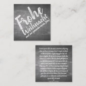 ヴァイハナクトスグルセオウフデルクレディェフェル ノートカード (正面/裏面)