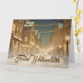 ヴァイハナントリヒ・ヴェルシュネイトシュトラッセンアイナーインネンシュタット カード (黄色い花)