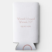 ヴァイン・ビフォア・ヴァウズ ブライズメイド / 花嫁パーティ スリム缶クーラー (裏面)