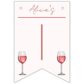 ヴァイン・ビフォー・ヴァウズ ブライズメイド / 花嫁パーティ バンティングフラッグ (第2の旗)