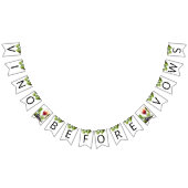 ヴァウズの前にヴィノ ブライダルシャワー バンティングフラッグ (全)