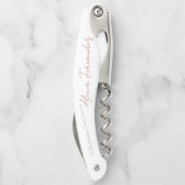 ヴァウズの前にヴィノ Bachelorette / 花嫁の友達たち ソムリエナイフ (裏面)