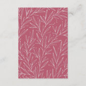 ヴァウズの前にヴィーノ ワイン テイスティング ブライダル シャワー サンキューカード (裏面)