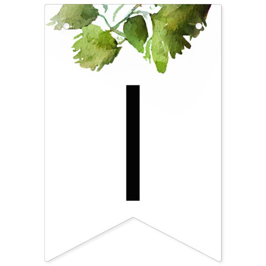 ヴァウ・ビフォア・ヴァウのブライダルシャワー バンティングフラッグ (第2の旗)