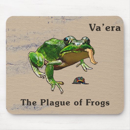ヴァエラ - カエル マウスパッド (正面)