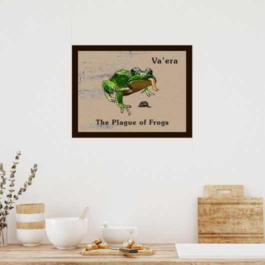 ヴァエラ - 蛙 ポスター (キッチン)