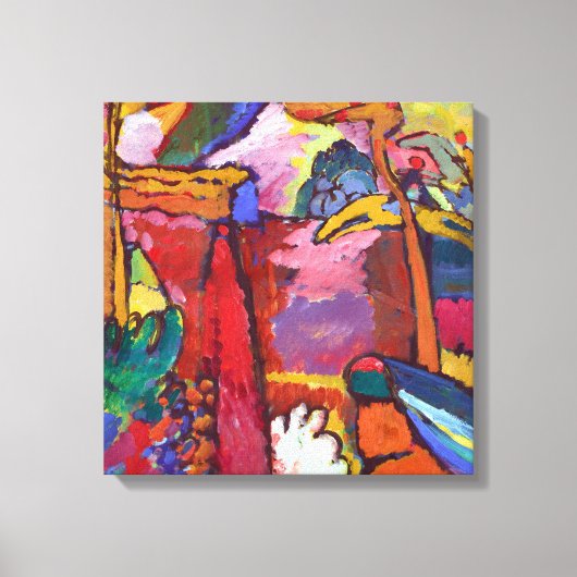 ヴァシリーカンディンキーガーデン・オブ・ラブ キャンバスプリント (正面)