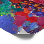 ヴァシリーカンディンキーガーデン・オブ・ラブ ポスター (角)