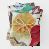 ヴァシリーカンディンスキーガーデンオブラブラッピング紙 ラッピングペーパーシート (インサイチュ)