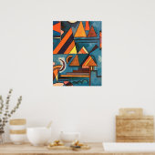 ヴァシリーカンディンスキーバウハウスデッソー ポスター (キッチン)