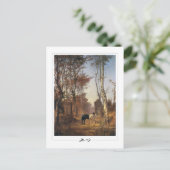 ヴァシリーポリーノフ#179 -ファインアートはがき ポストカード (スタンド正面)