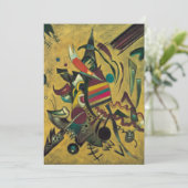 ヴァシリー・カンディンスキーによる点の図, ヴィンテージ表現主義 招待状 (スタンド正面)