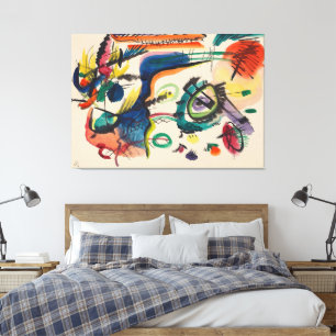 ヴァシリー・カンディンスキー - 「構成II」下絵 キャンバスプリント