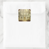 ヴァシリー・サドヴィニコフ:トリニタリアン教会インテリア スクエアシール (バッグ)