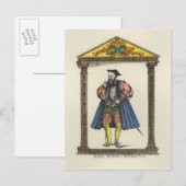 ヴァスコ・ダ・ガマ ポストカード (正面/裏面)